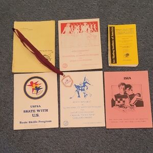 Vintage Ice Skating Booklet Collection